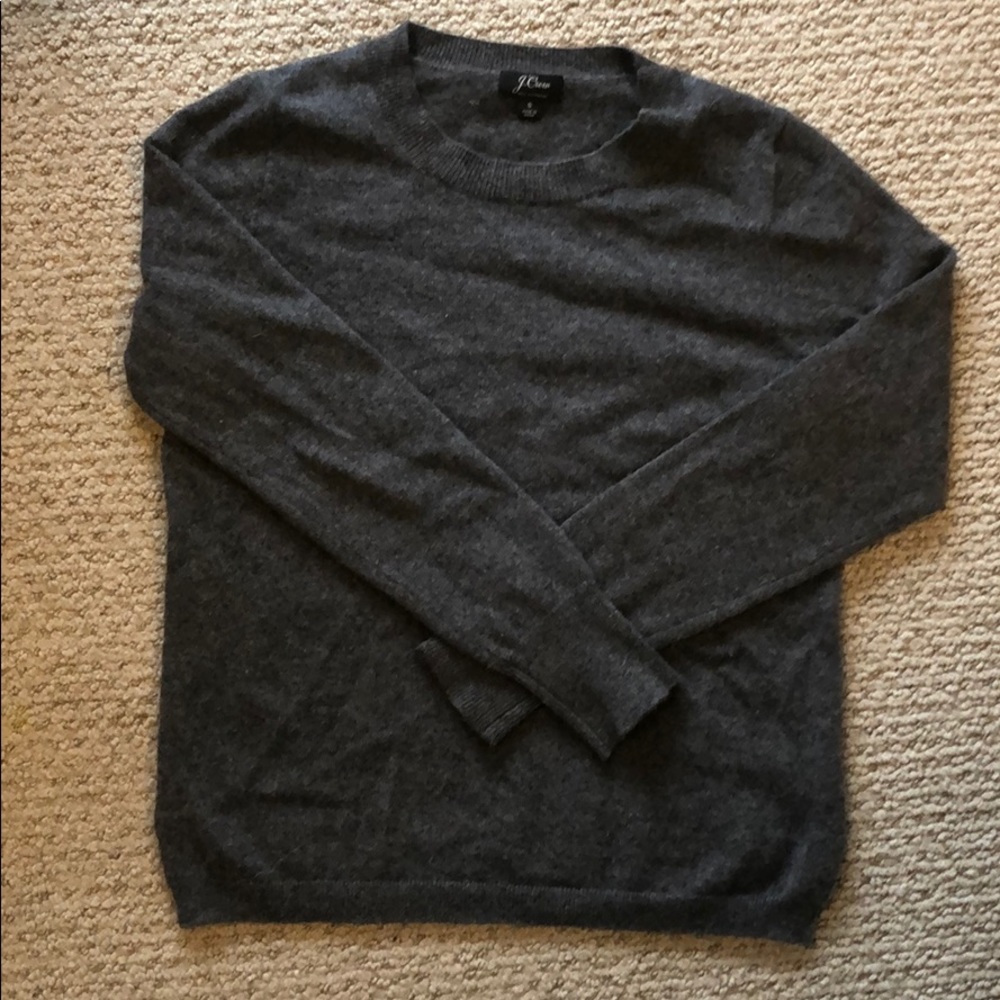 EUC J Crew cashmere crewneck sz S